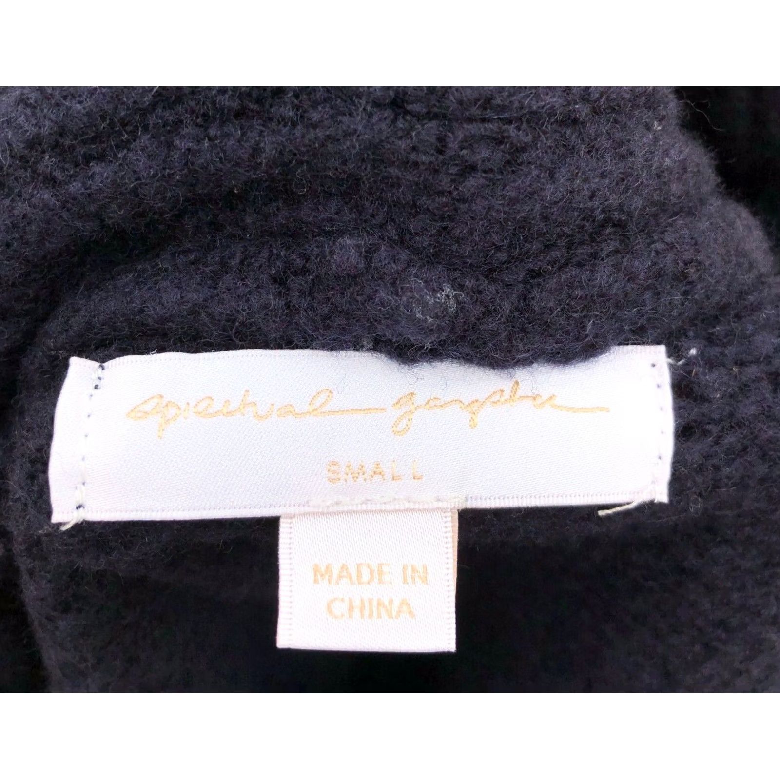 Spiritual Gangster VINTAGE SPIRITUAL GANGSTER Sacred Kiki Wool Cardigan Sweater SMALL Women's Blue Button Size S / US 4 / IT 40 - 5 Thumbnail