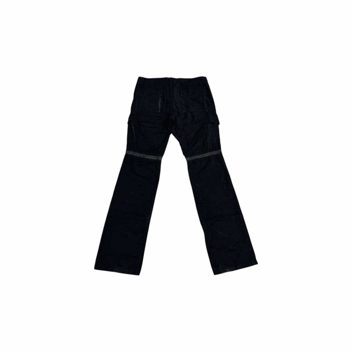 If Six Was Nine × Japanese Brand × Le Grande Bleu (L.G.B.) 🔥Japanese Y2K Bark Tannage Goatskin Flared Cargo Pants Size US 32 / EU 48 - 9 Thumbnail