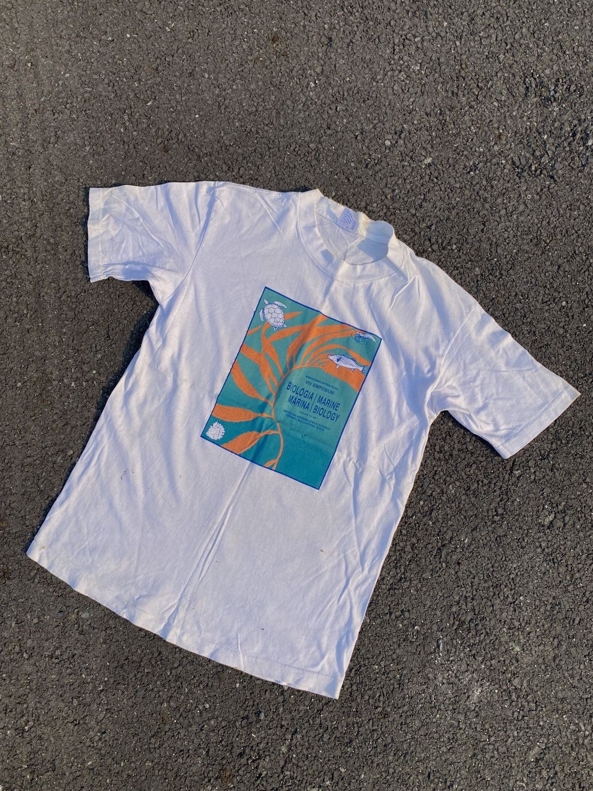 TEE JAYS Biologia Marina – vintage 1990 Size US L / EU 52-54 / 3 - 1 Thumbnail