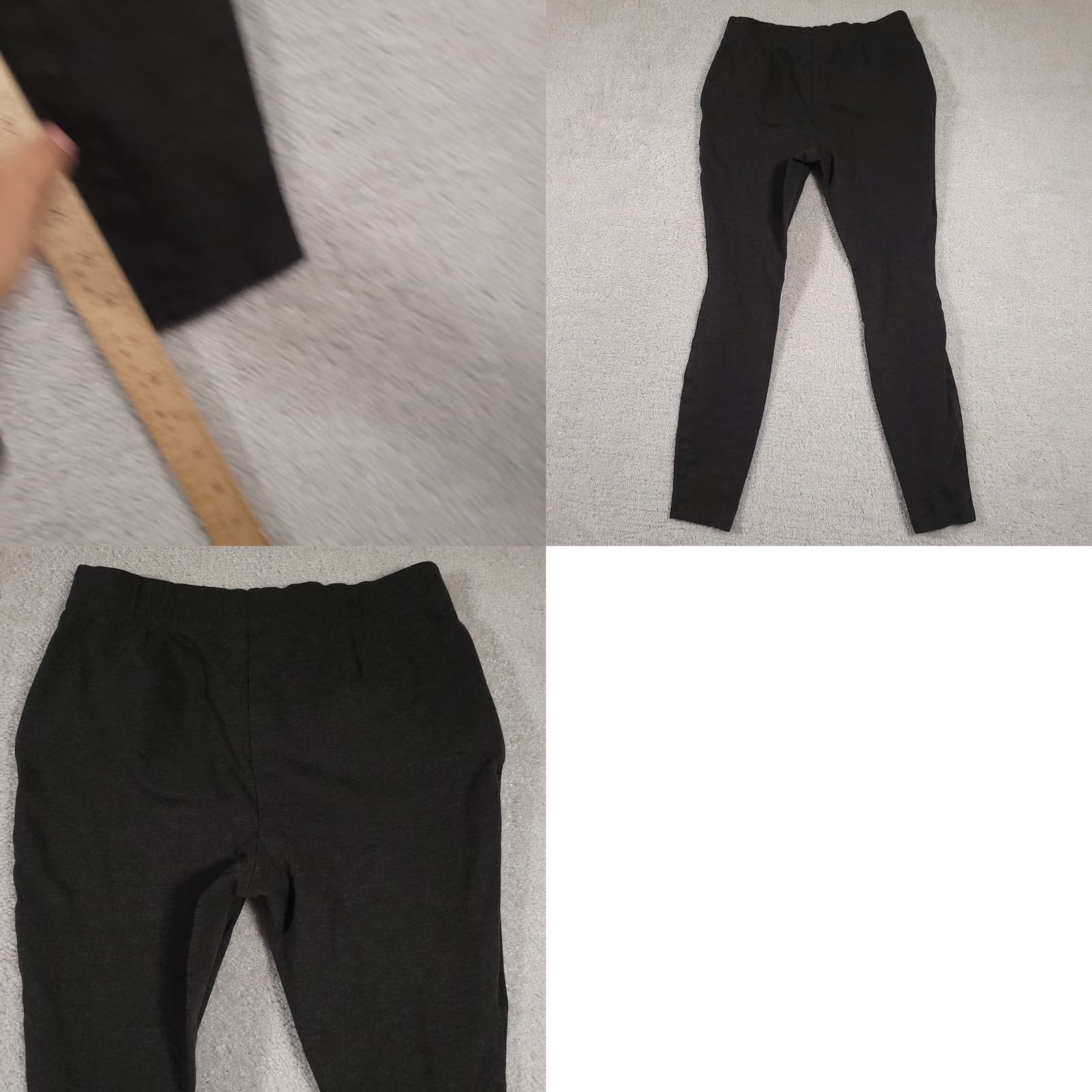 J. Jill J. Jill Leggings Womens XS Ponte Knit Slim Stretch Pants Pockets Black Size 26" / US 2 / IT 38 - 9 Thumbnail