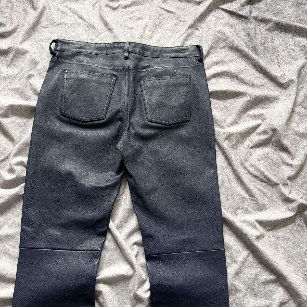 Acne Studios Acne Studios Skin 5 Pocket Lea Paw 13 Lamb Leather Pants Size 25" / US 0 / IT 36 - 14 Thumbnail