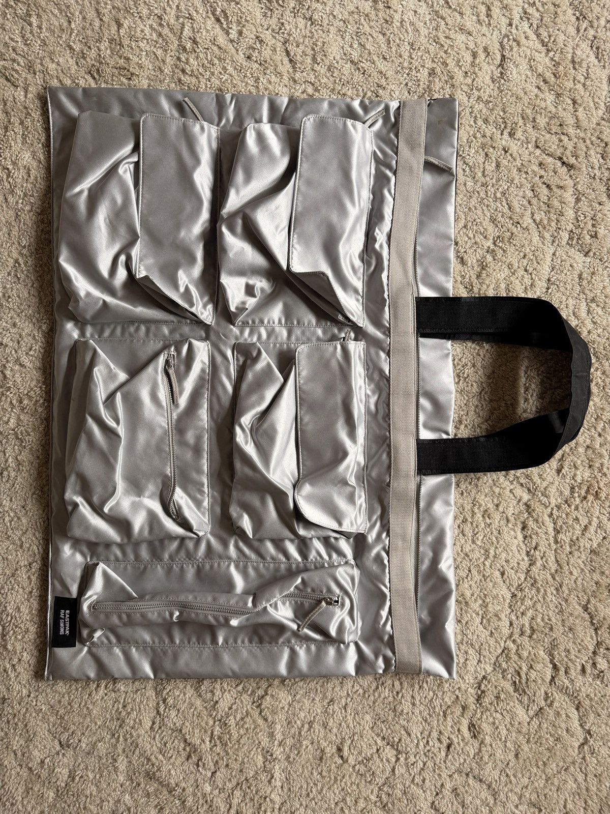 Eastpak × Raf Simons Raf Simons Eastpak Boy Poster Oversized Zip Tote Size ONE SIZE - 3 Thumbnail