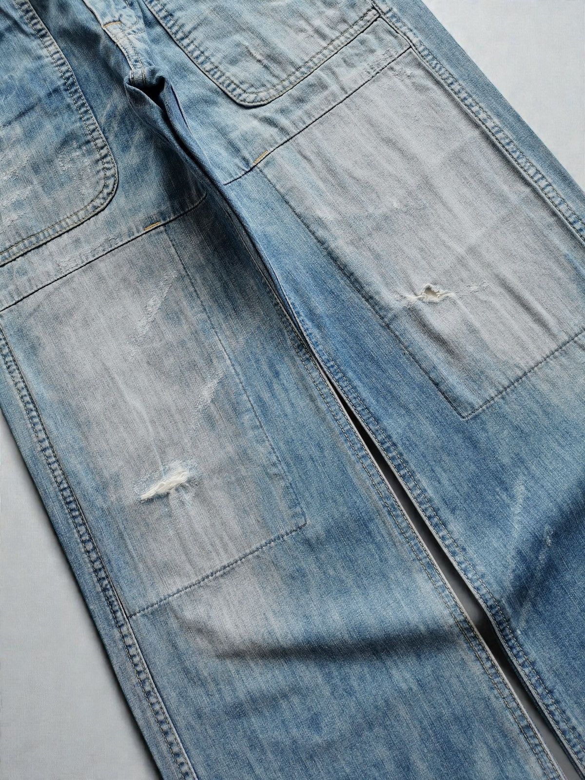 FCUK Cepo Baggy Wide Leg Carpenter Jeans STYLE FCUK Size US 27 - 10 Thumbnail