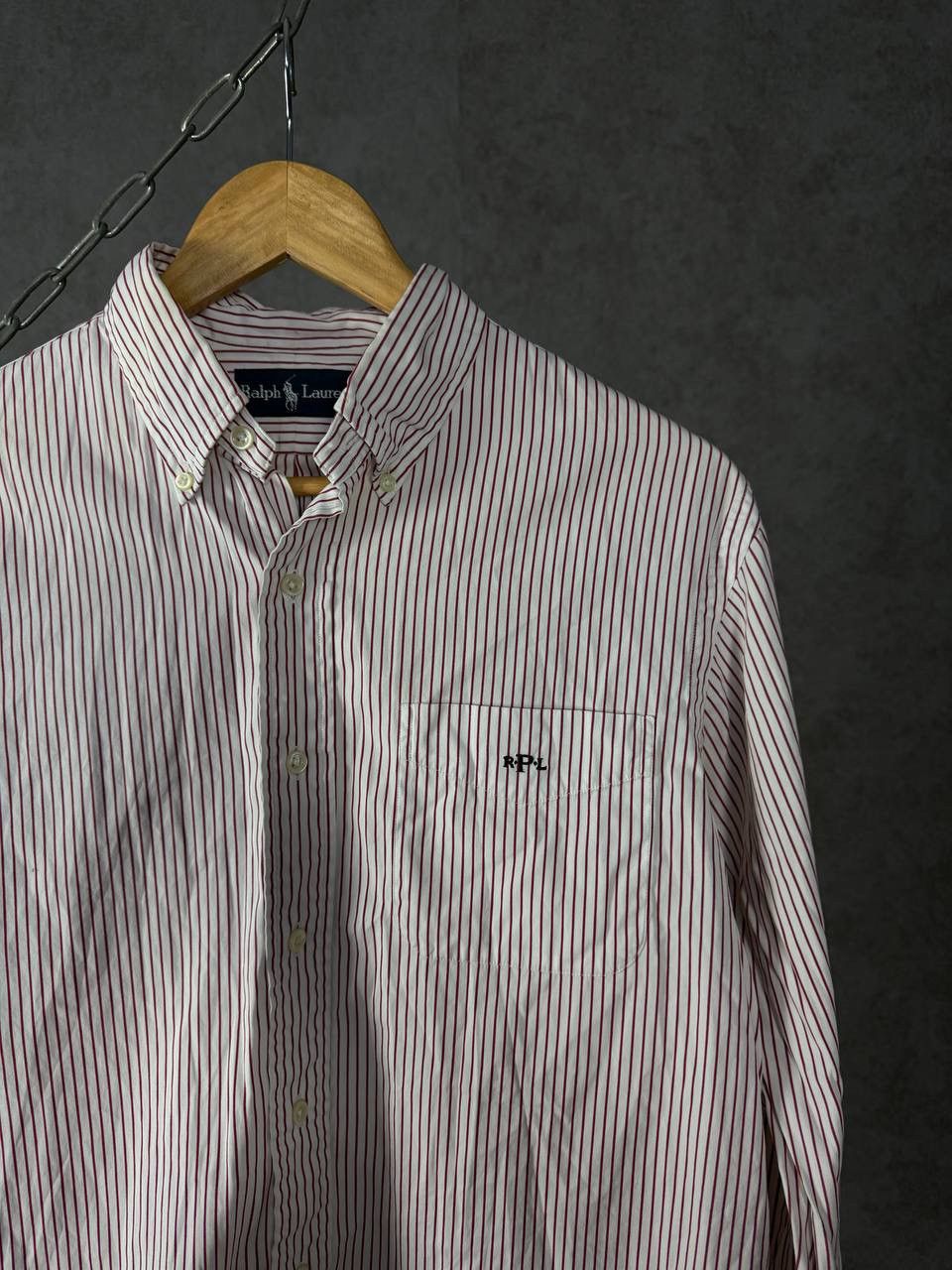 Polo Ralph Lauren Polo Ralph Lauren vintage designer striped shirt Size US M / EU 48-50 / 2 - 2 Thumbnail