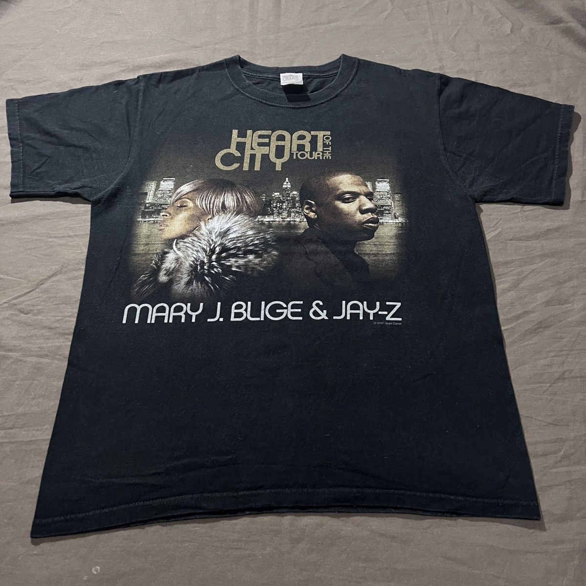 Rap Tees Vintage Y2K Mary J. Blige & Jay-Z Tour Tee R&B hiphop soul Size US M / EU 48-50 / 2 - 2 Thumbnail