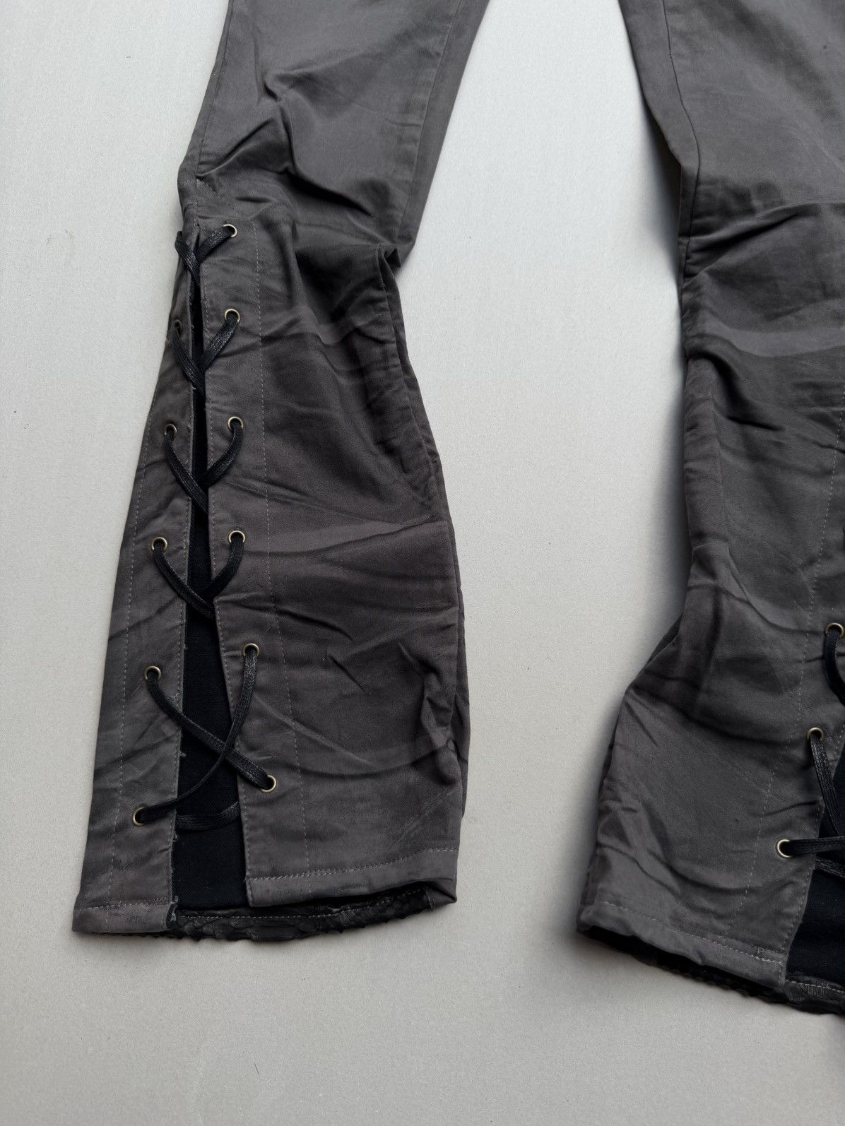 Tornado Mart lace up flare pants Size US 26 / EU 42 - 3 Thumbnail