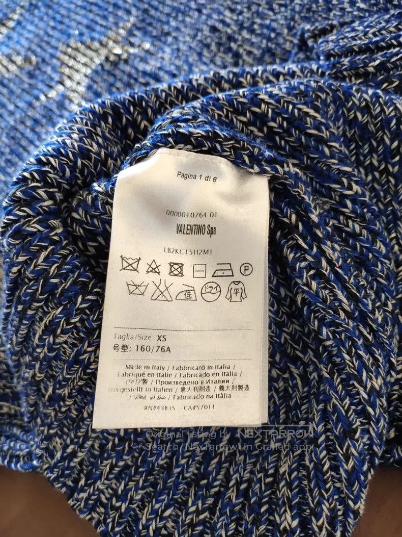 Valentino Valentino Star wool sweater Size XS / US 0-2 / IT 36-38 - 8 Thumbnail