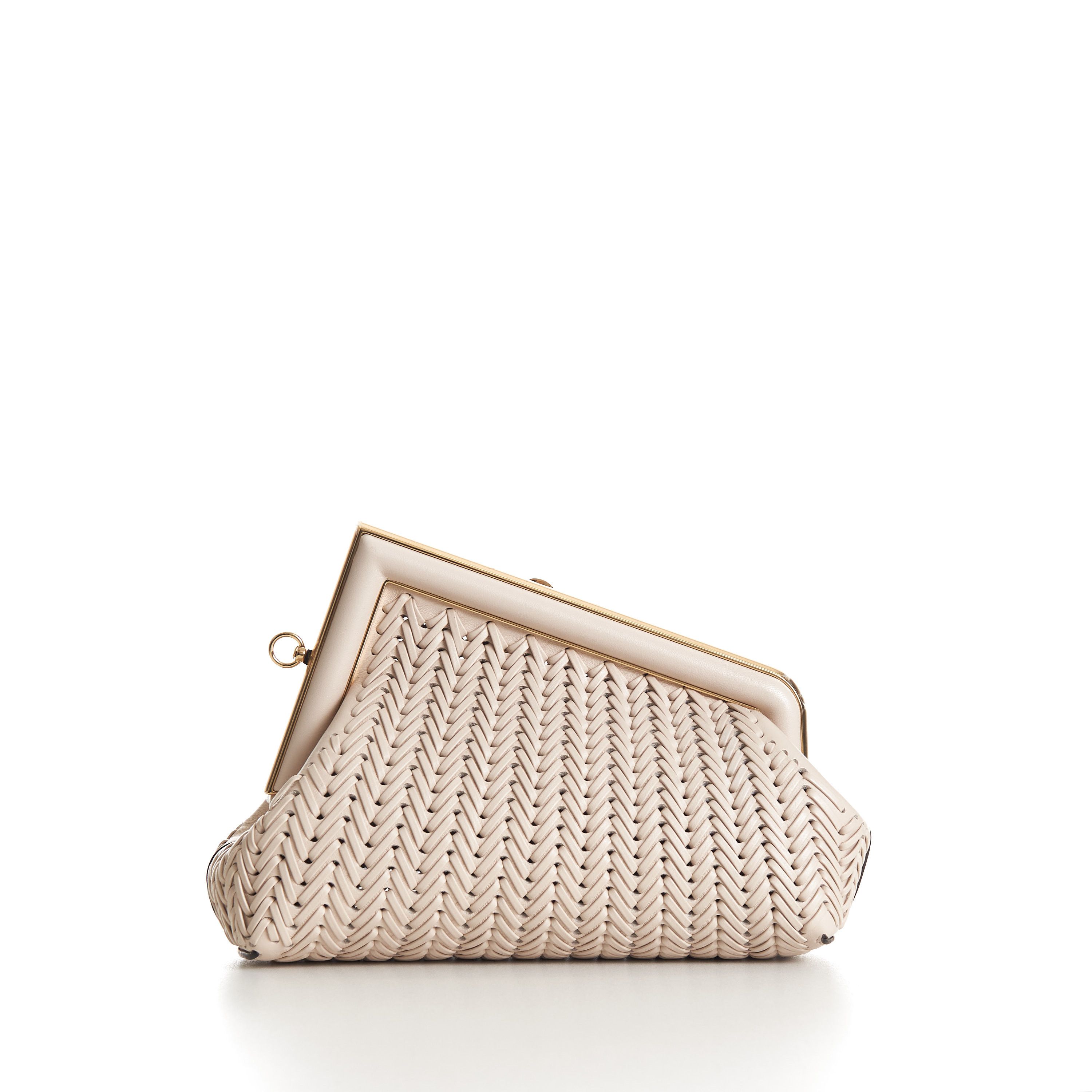 Fendi First Small Camellia Interlaced Leather Bag Size ONE SIZE - 5 Thumbnail
