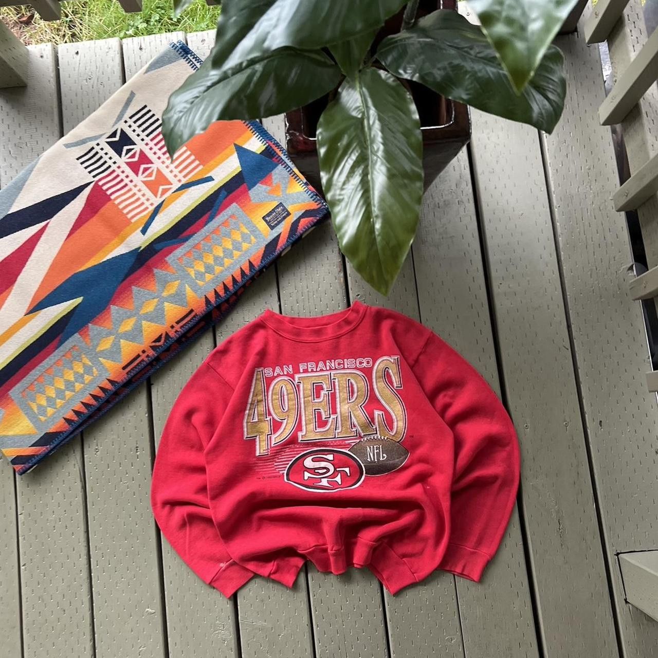 NFL × Vintage 90’s San Francisco 49 ERS Sweatshirt Size US M / EU 48-50 / 2 - 2 Thumbnail