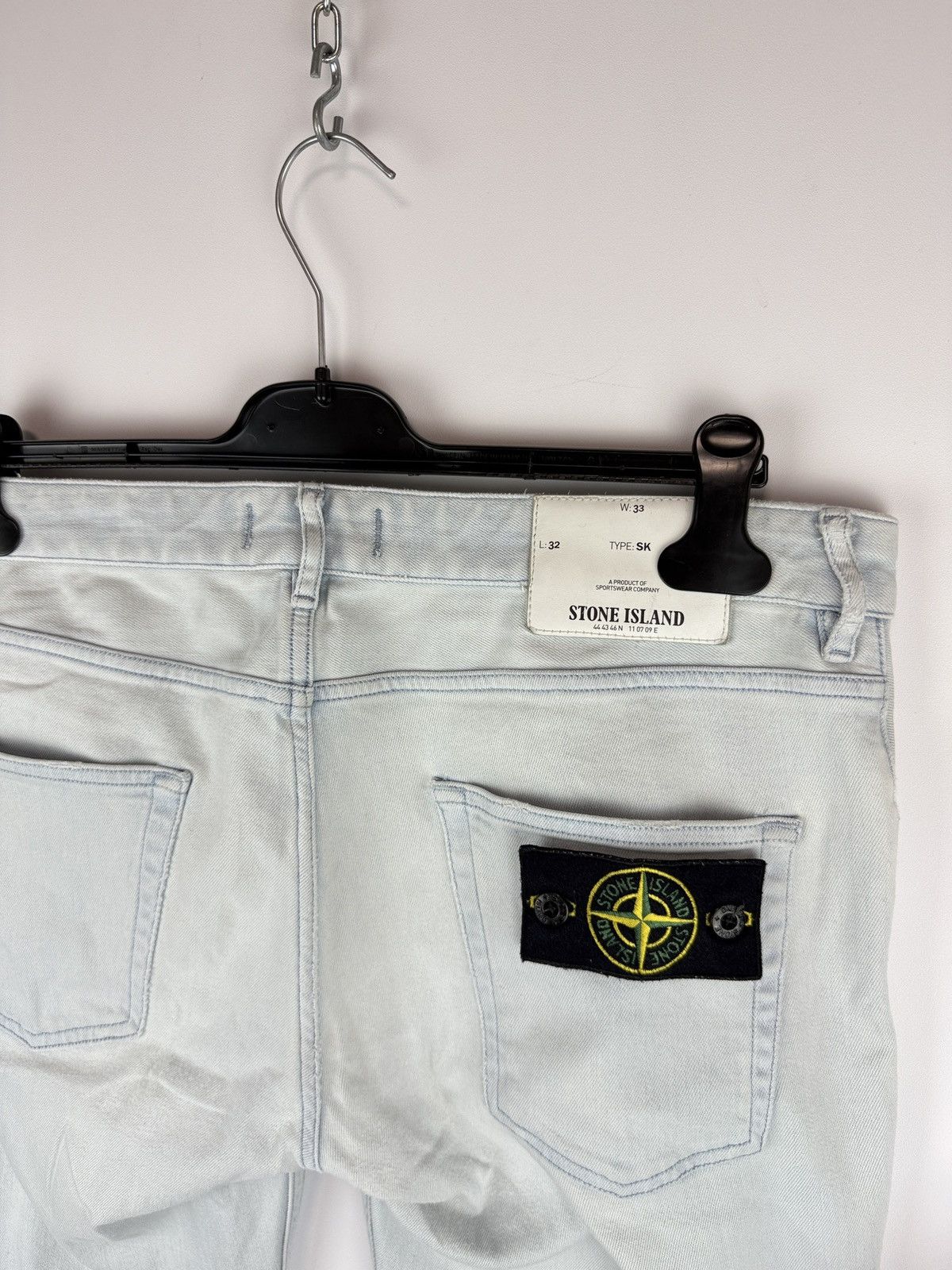 Stone Island Light-blue Stone Island jeans Size US 33 - 2 Thumbnail