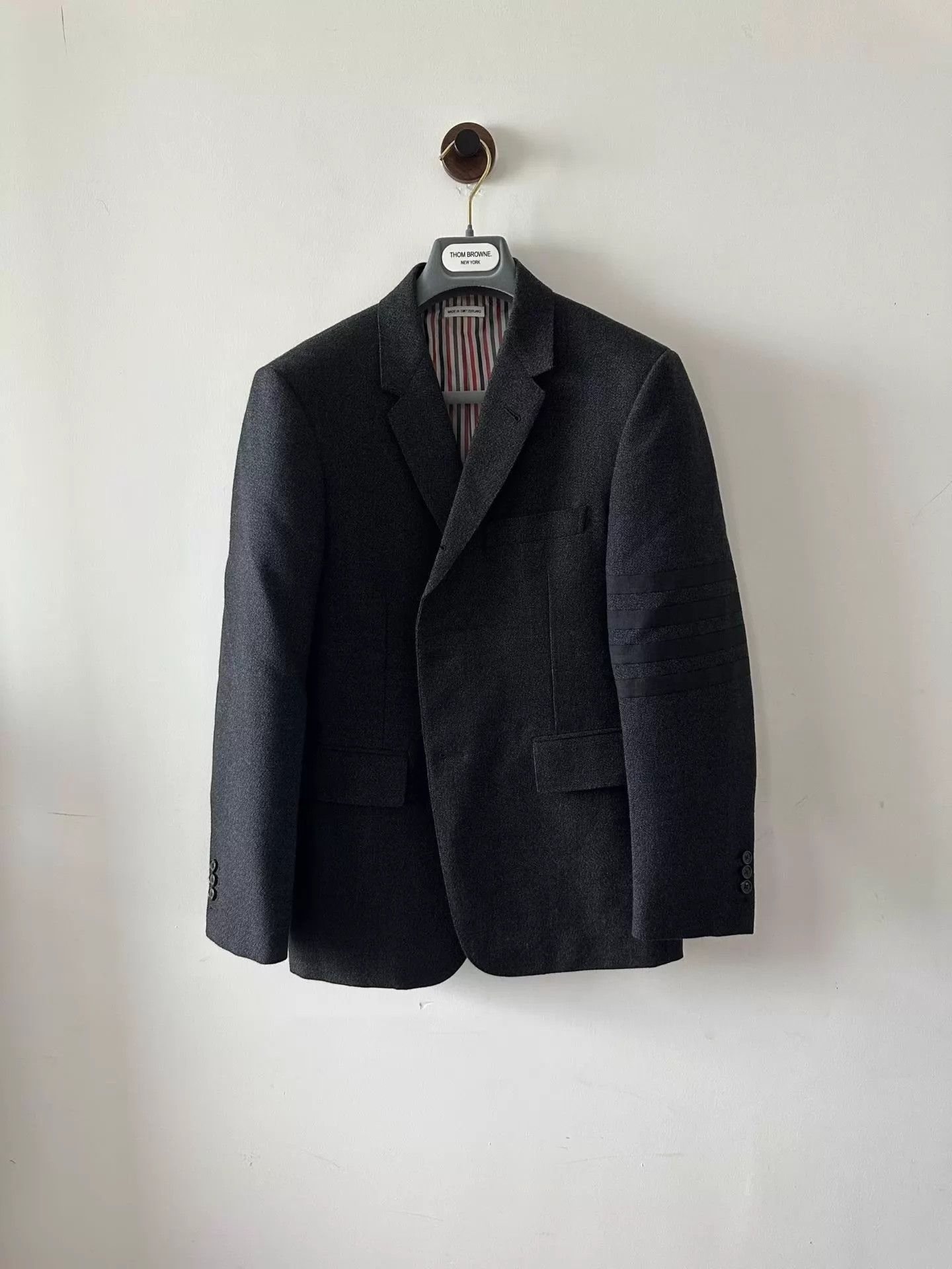 Thom Browne Thom Browne Subtle Pattern Wool Blazer Size 2 Worn Size US M / EU 48-50 / 2 - 1 Thumbnail