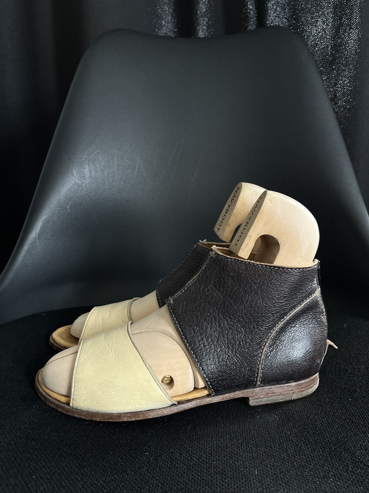 MoMA MoMa Leather Roman Style Sandals Size US 7 / IT 37 - 1 Thumbnail