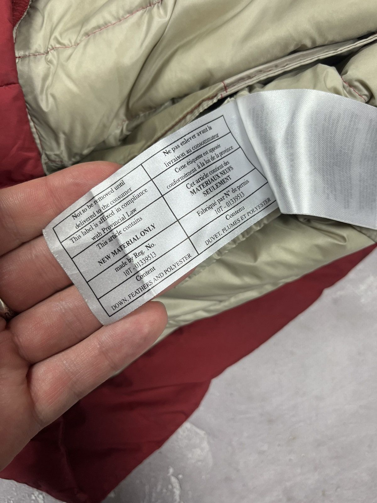 Parajumpers ❤️ Parajumpers Micro Down Super Lightweight Long Jacket Red Size M / US 6-8 / IT 42-44 - 10 Thumbnail
