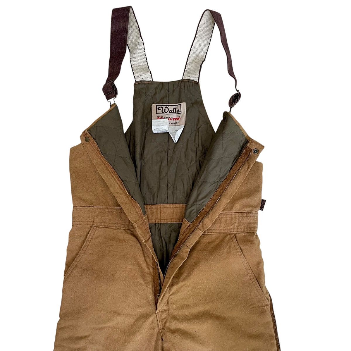 Carhartt × Vintage × Walls Vintage 90s Walls Duck Canvas Overall Pants Size US 32 / EU 48 - 9 Thumbnail
