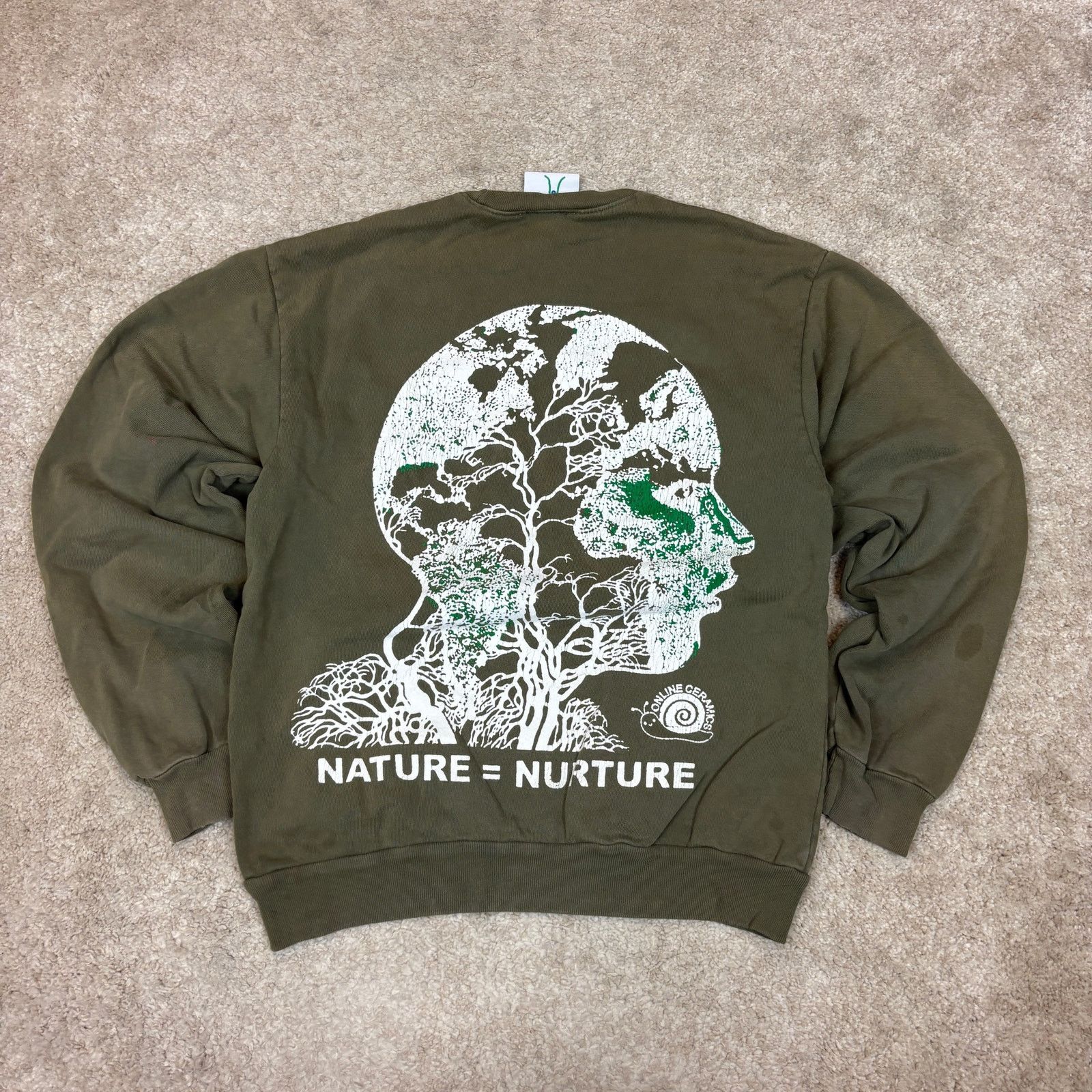 Online Ceramics Online Ceramics Stop Killing Our Home Sweatshirt Small Size US S / EU 44-46 / 1 - 3 Thumbnail