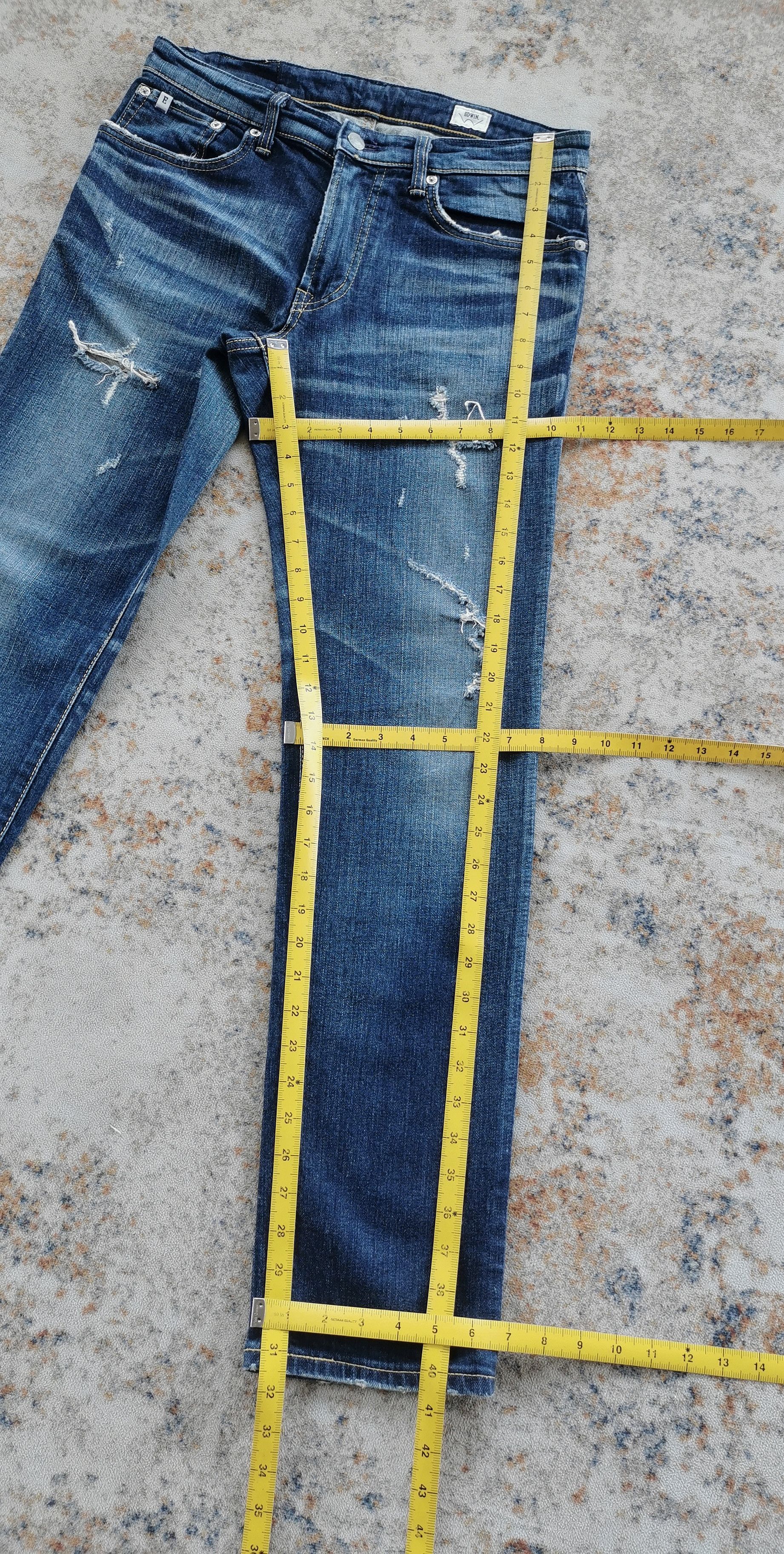 Edwin Avantgarde Edwin Distressed Slim Jeans Size US 32 / EU 48 - 7 Thumbnail