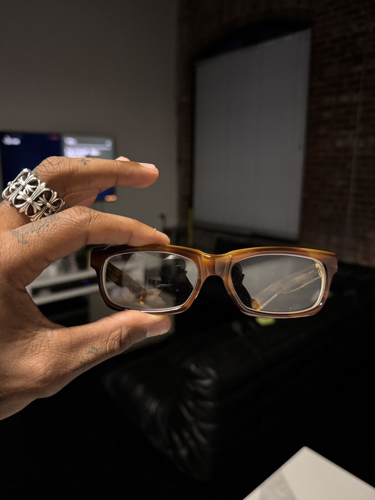 Chrome Hearts Chrome Hearts SPLAT-A Frames Size ONE SIZE - 3 Thumbnail