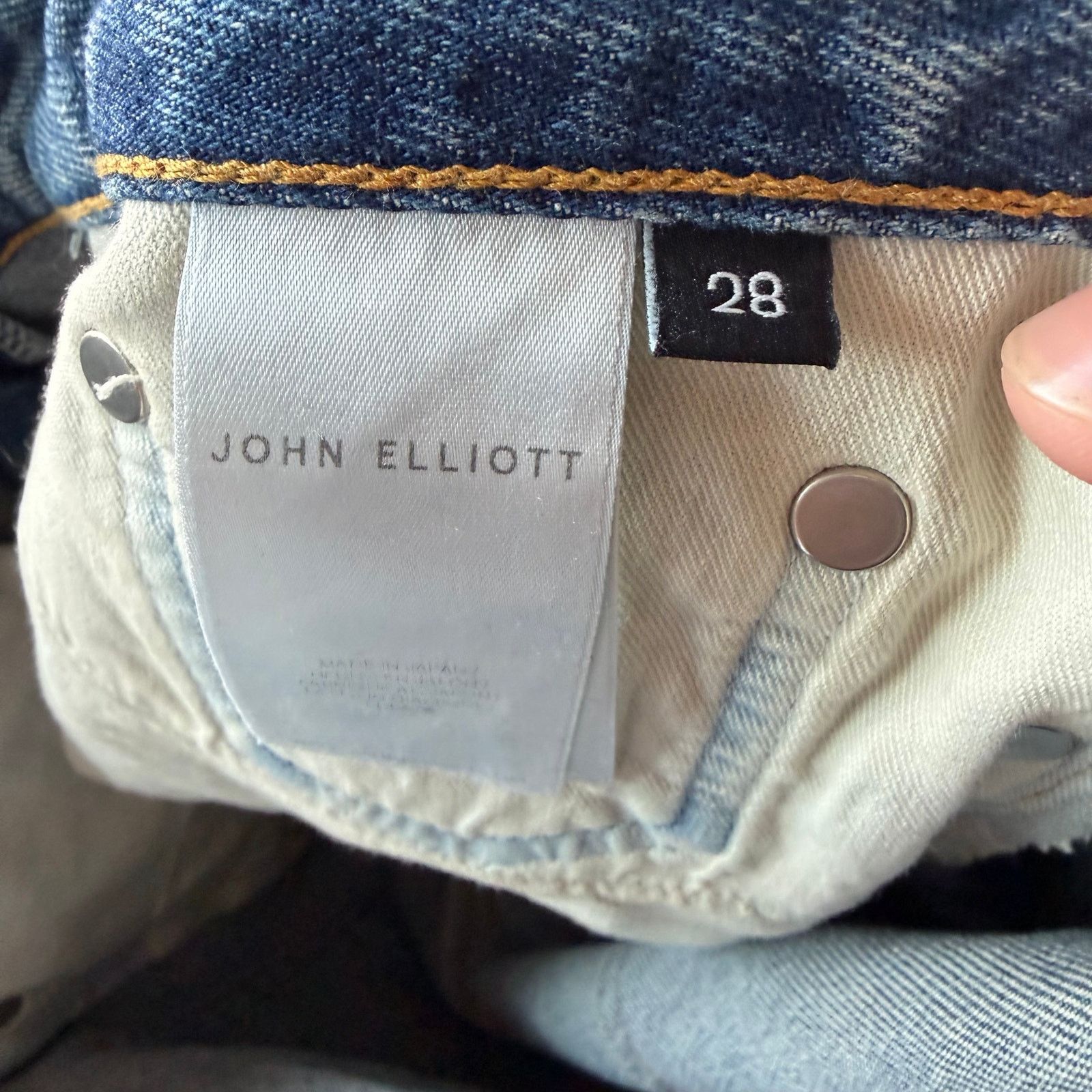 John Elliott John Elliot Lightwash Denim Size US 30 / EU 46 - 7 Thumbnail