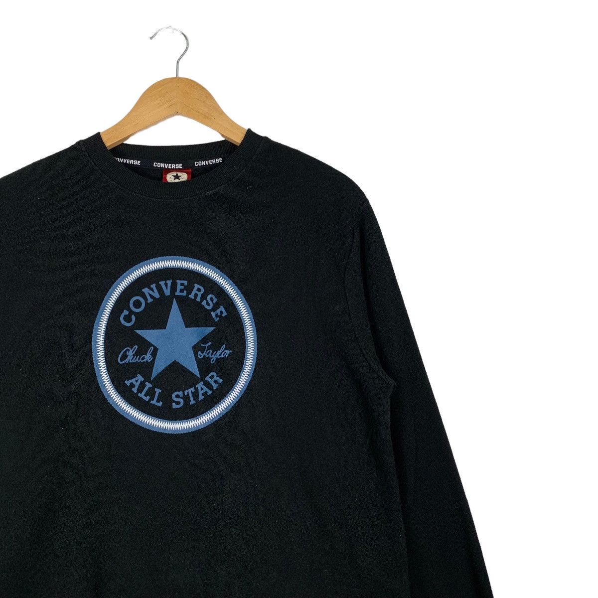 Converse CONVERSE All Star Circle Big Logo Sweatshirt #1164-C53 Size US M / EU 48-50 / 2 - 5 Thumbnail