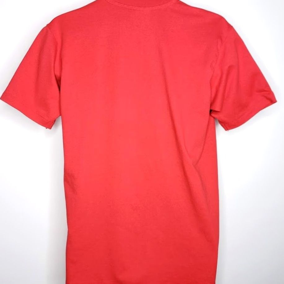 Hanes VINTAGE UNLV Preschool T Shirt Mens Medium 80s Rompin Rebels Made In USA Red Cotton Blend 50/50 Graphic Tee Mens Size US M / EU 48-50 / 2 - 4 Thumbnail
