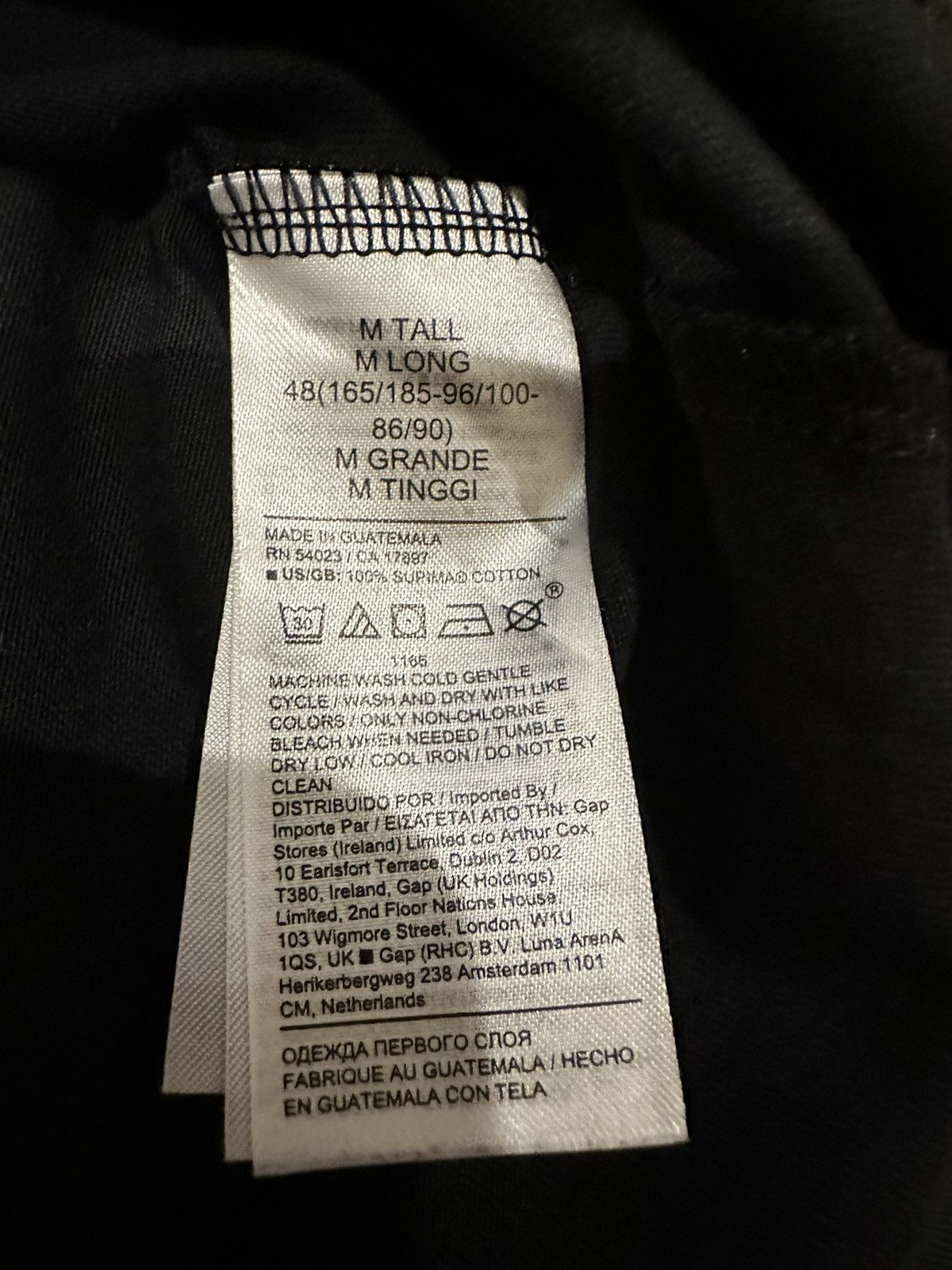 Banana Republic BANANA REPUBLIC AUTHENTIC SUPIMA® T-SHIRT Size Medium Tall Size US M / EU 48-50 / 2 - 8 Thumbnail
