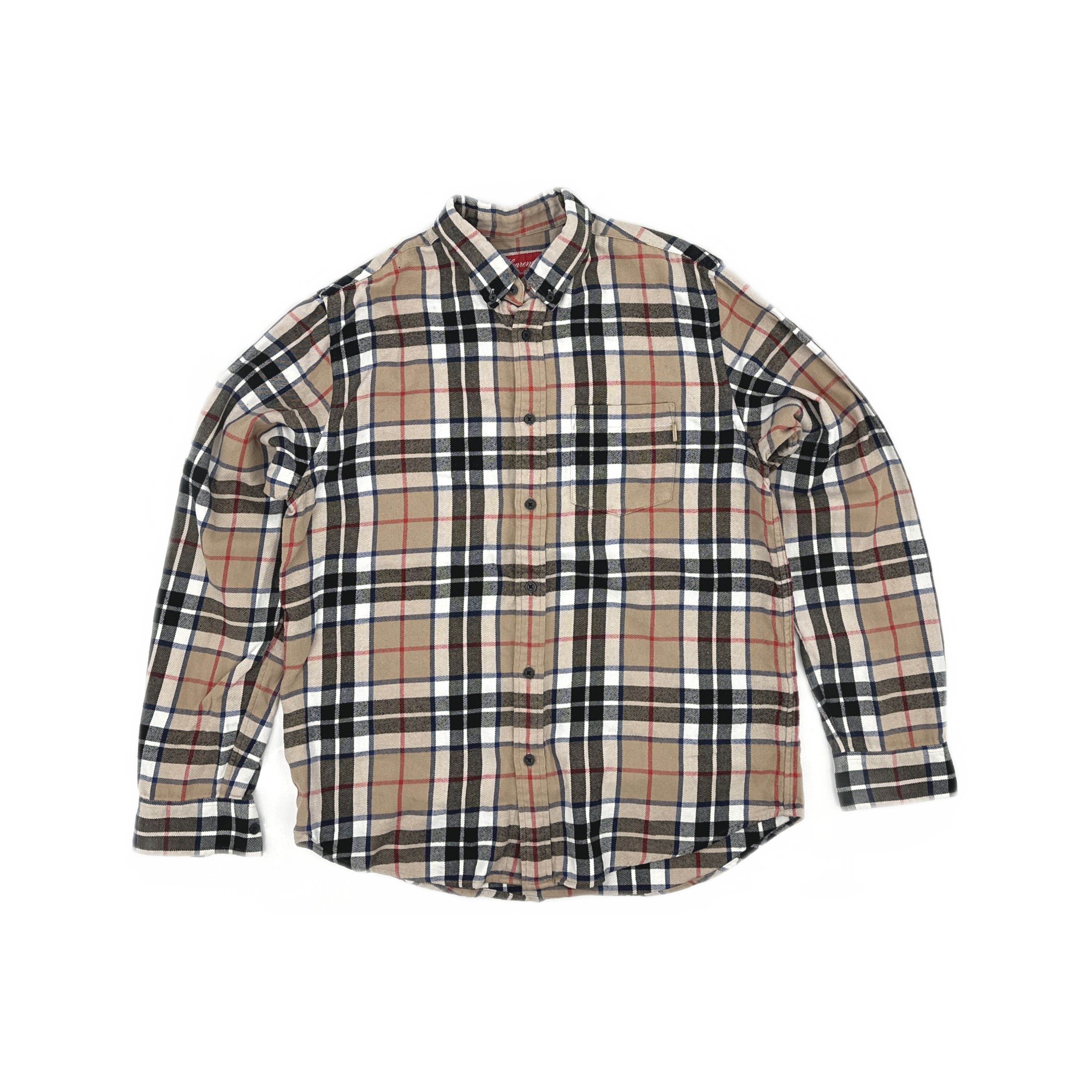 SUPREME×UNDERCOVER Flannel Shirt　MEDIUM Supreme × Undercover Supreme Undercover Flannel Shirt Grey Plaid
