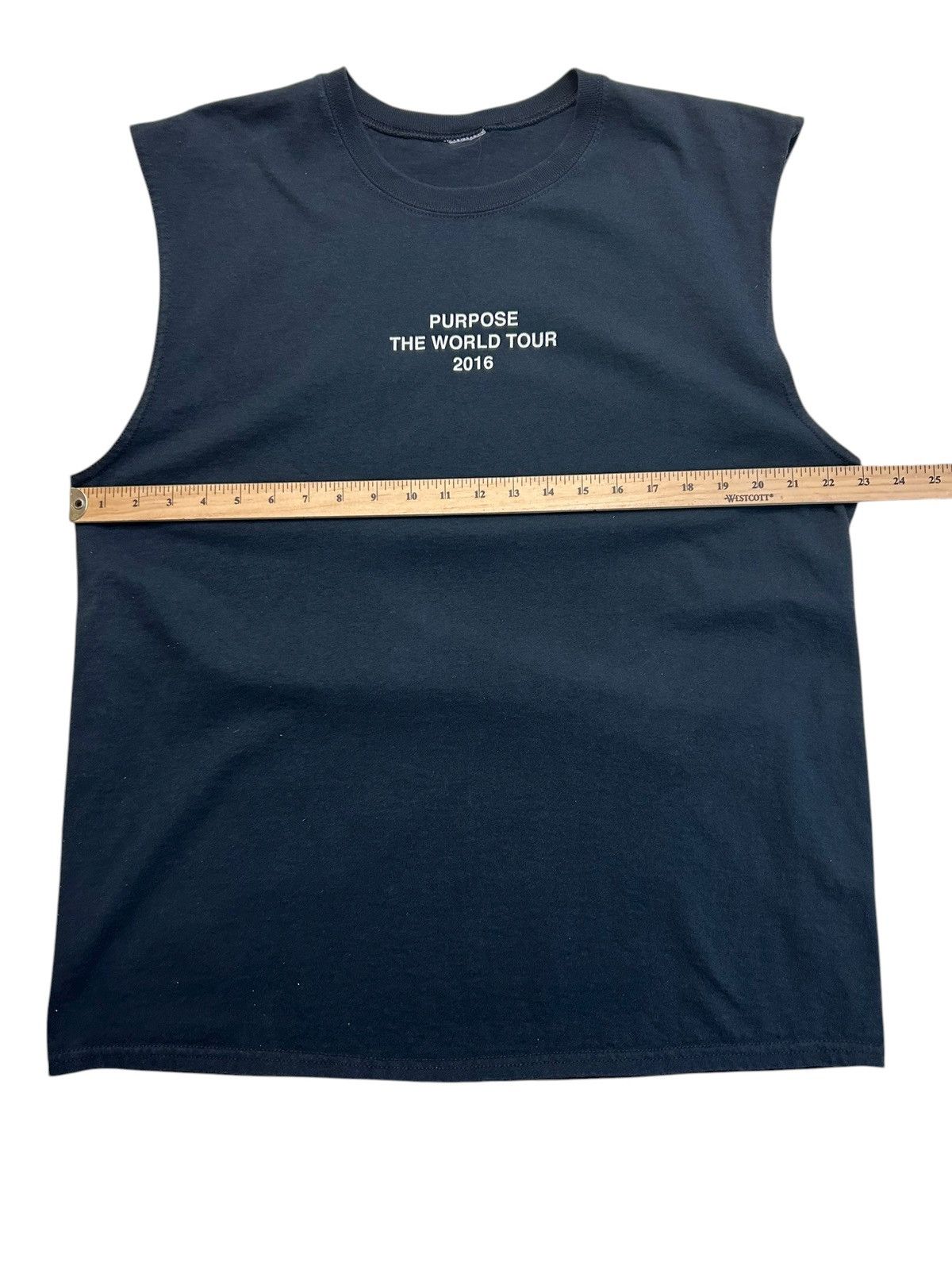 Other 2016 Justin Bieber Tour Tee Size US XL / EU 56 / 4 - 3 Thumbnail