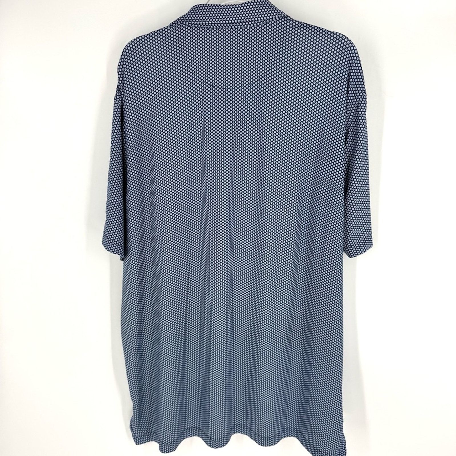 Peter Millar Peter Millar Patterned Polo Shirt Blue Size Men’s XL Size US XL / EU 56 / 4 - 3 Thumbnail