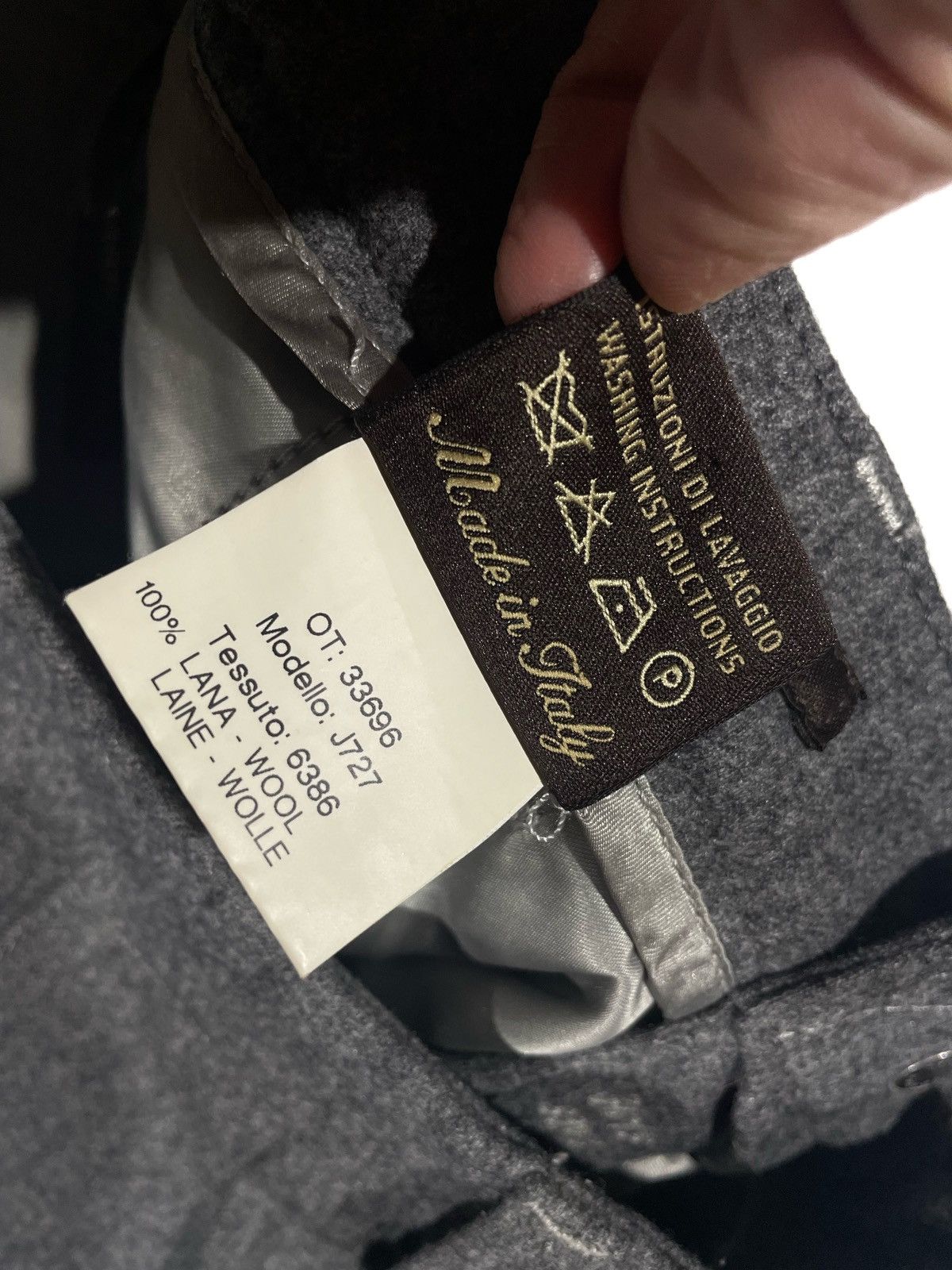 Jacob Cohen Jacob Cohen Luxury Wool Trousers Model 727 Italy Size 27 Size US 27 - 8 Thumbnail