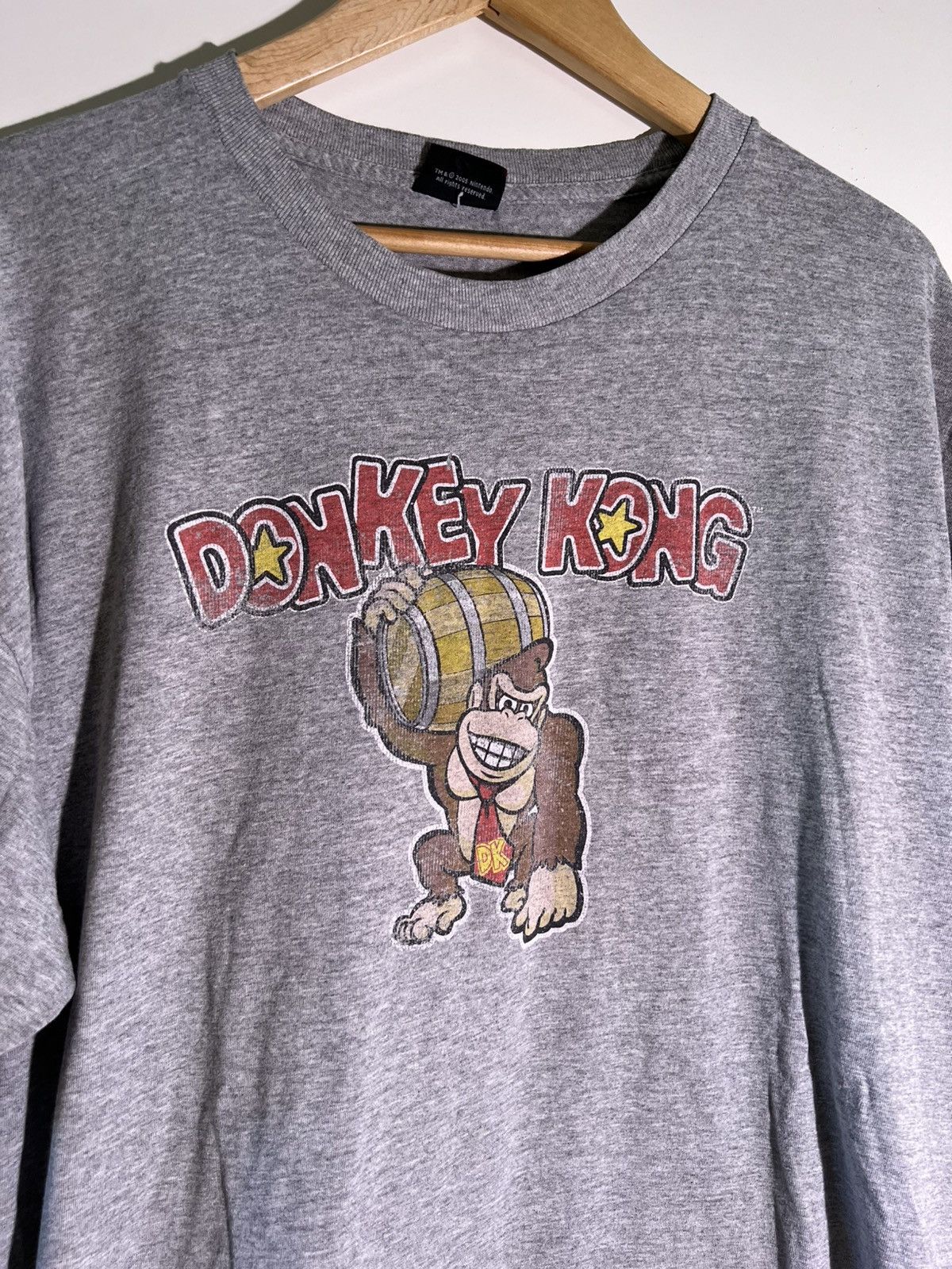 Vintage Y2K 2000’s VTG Vintage Donkey Kong Nintendo Retro Tee Shirt Size US XL / EU 56 / 4 - 3 Thumbnail