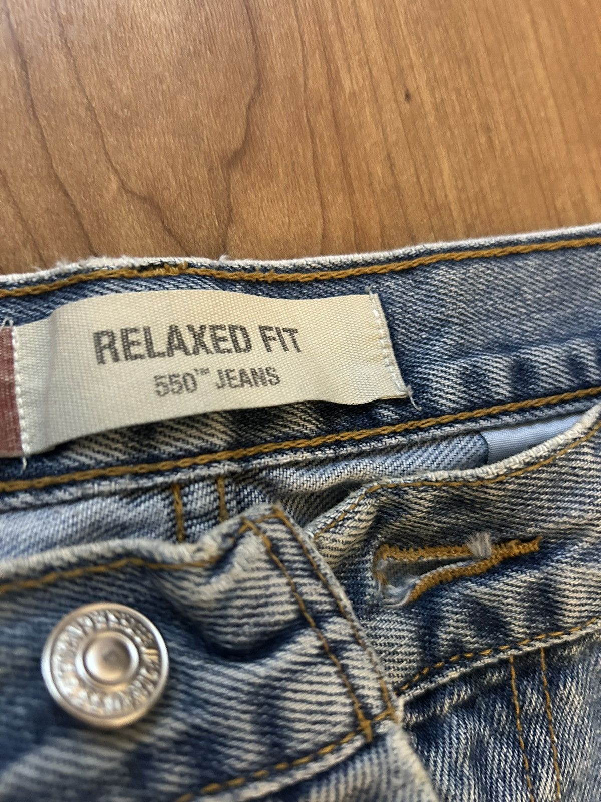 Levi's × Vintage Vintage Levis 550s Size US 34 / EU 50 - 3 Thumbnail