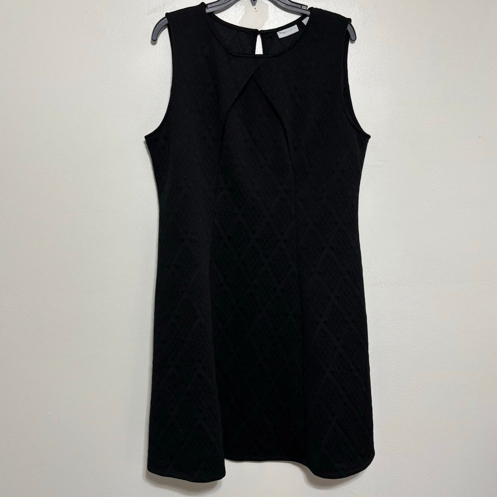 Other New York & Company Black A Line Sleeveless Dress XL Stretch Size XL / US 12-14 / IT 48-50 - 1 Thumbnail