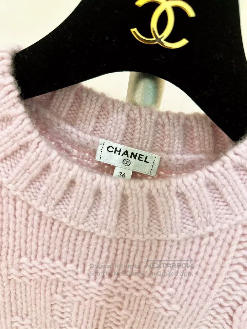 Chanel Chanel 20B Autumn and Winter Preview Taro Purple Logo Cash Size XS / US 0-2 / IT 36-38 - 8 Thumbnail