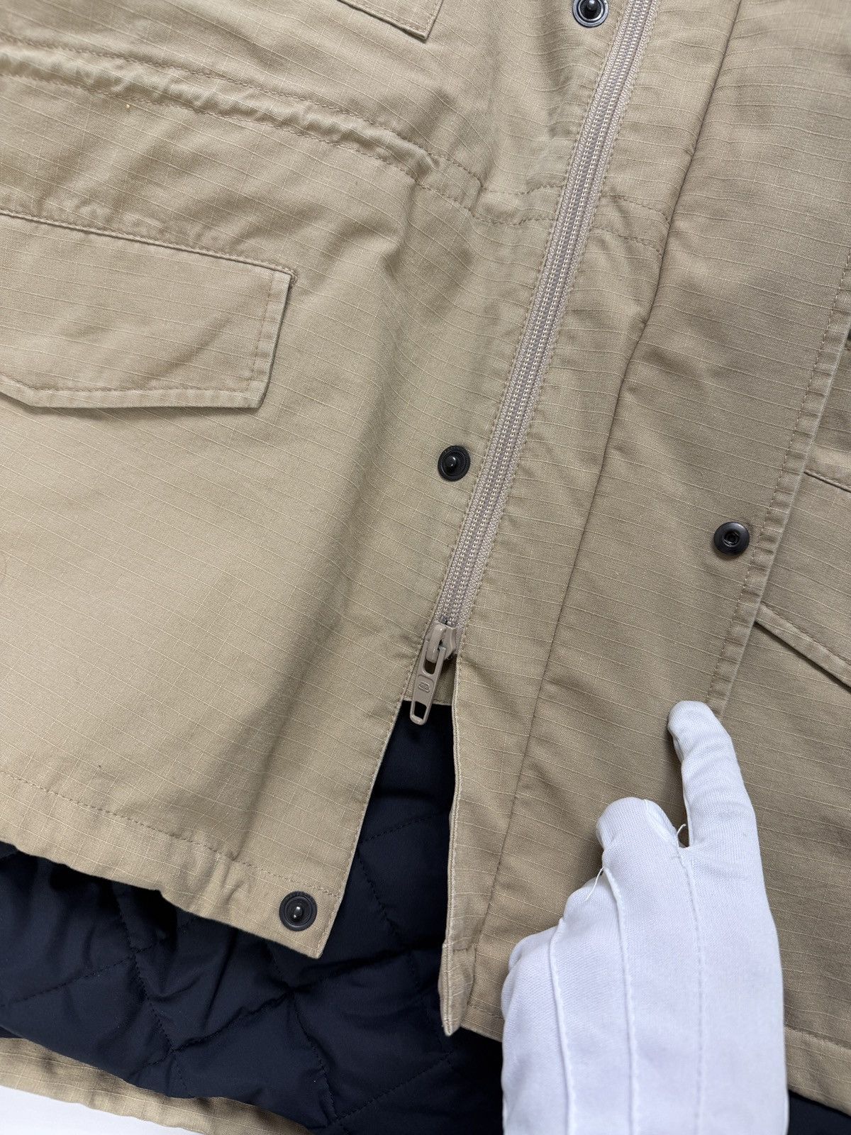 Balenciaga Balenciaga C Shape Military Ripstop Jacket Size US M / EU 48-50 / 2 - 10 Thumbnail
