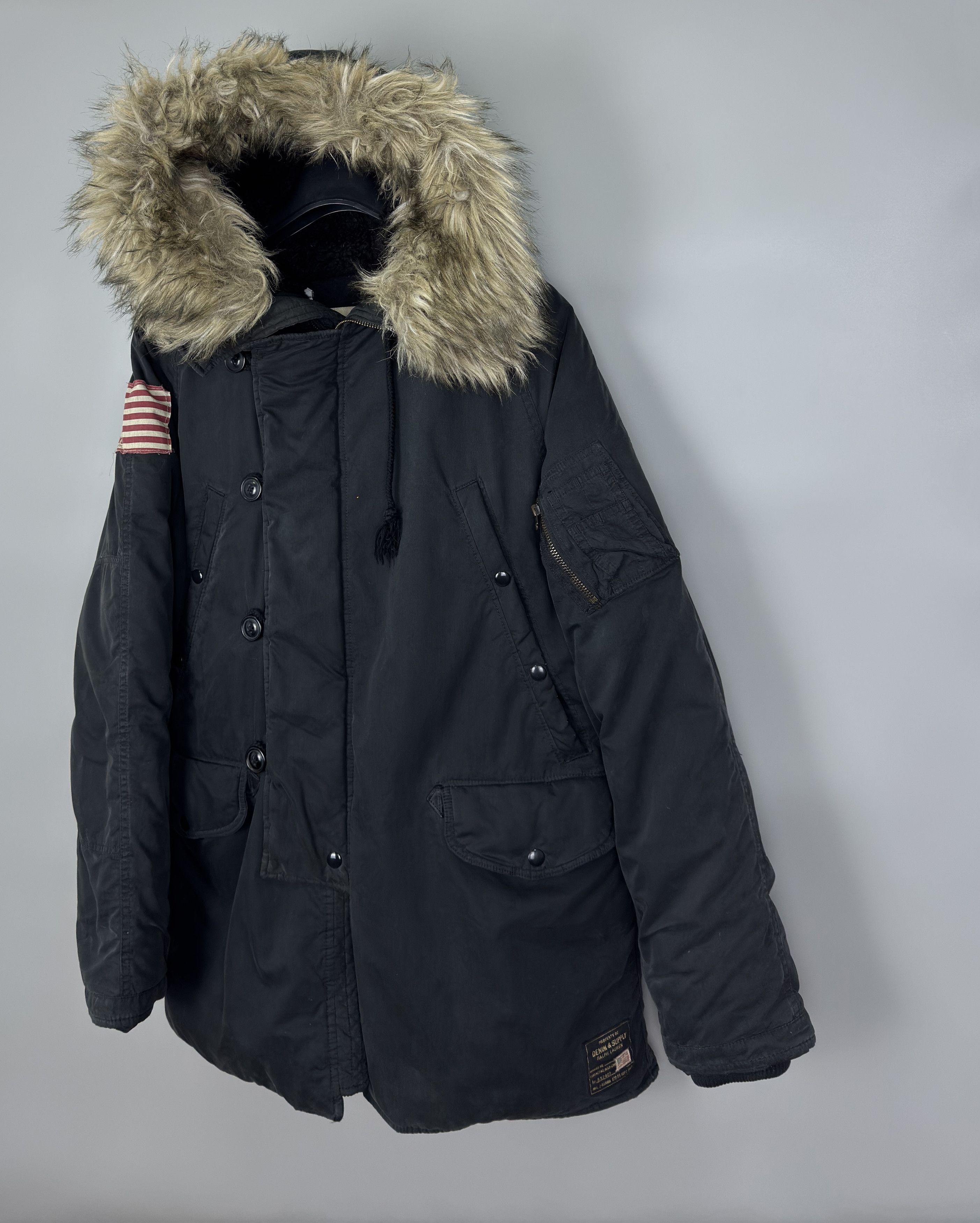 Denim & Supply Ralph Lauren Denim Supply Ralph Laurent Down Military Parka TALON Zipper Size US S / EU 44-46 / 1 - 3 Thumbnail