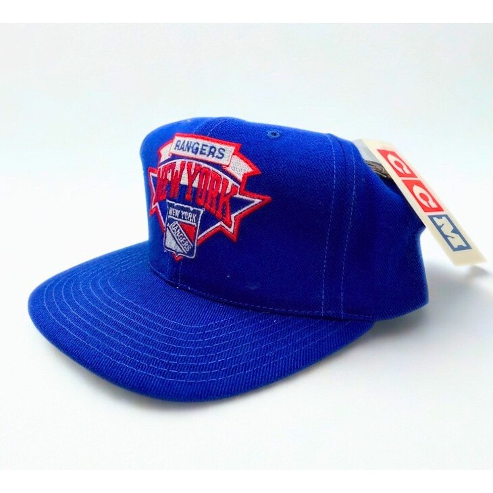 Ccm New York Rangers Vintage CCM Snapback Hat 100% Wool NHL Size ONE SIZE - 6 Thumbnail