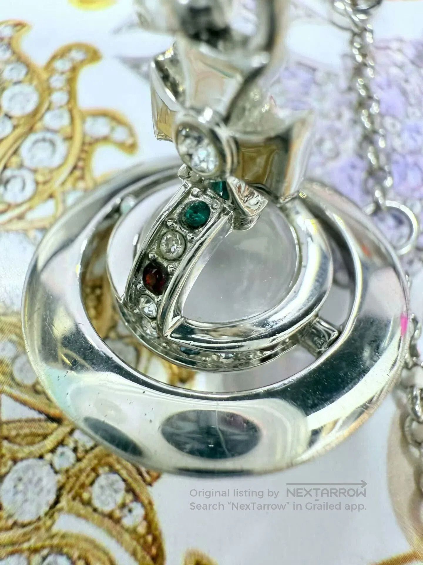 Vivienne Westwood Vivienne Westwood Saturn Necklace. Size ONE SIZE - 1 Thumbnail