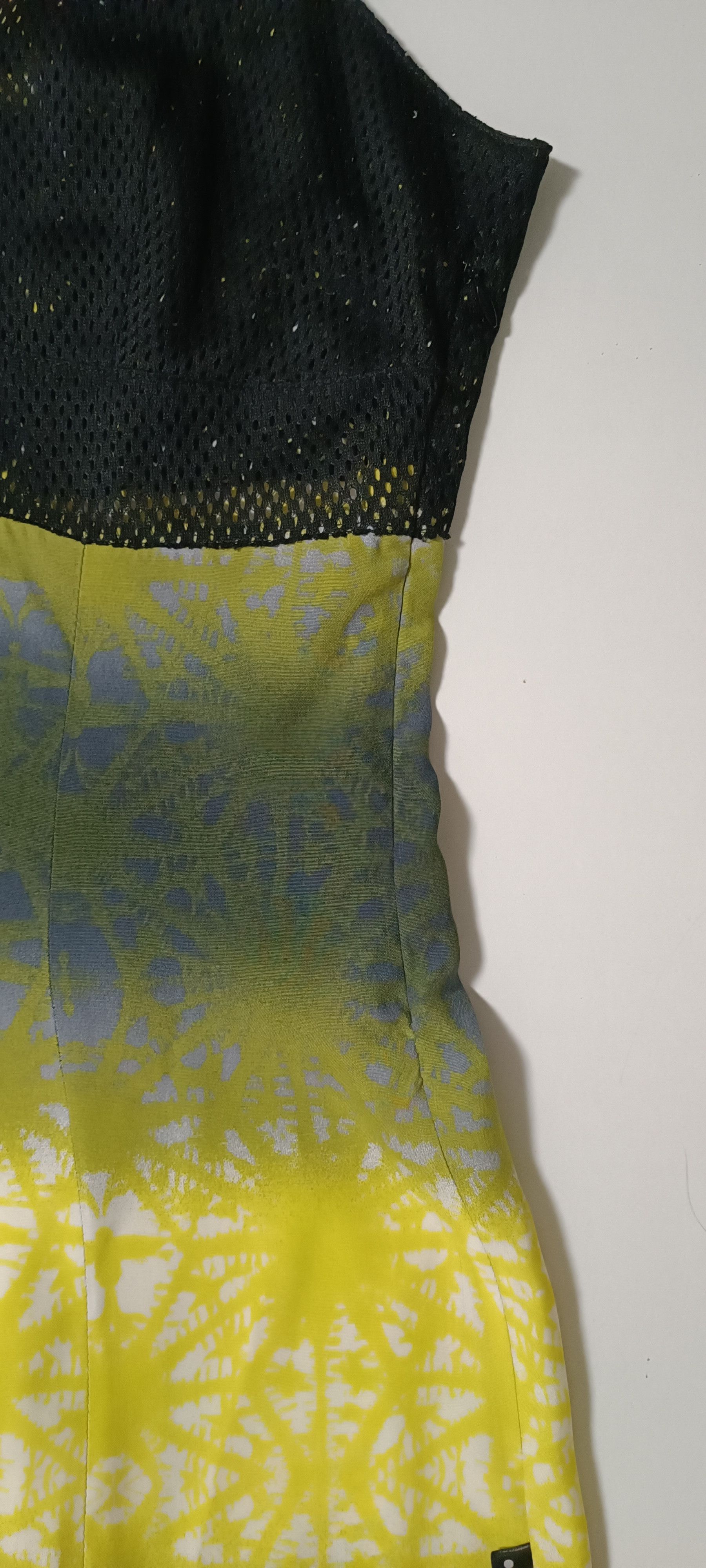 Jean Paul Gaultier SS2000 - Psychedelic print midi dress Size S / US 4 / IT 40 - 7 Thumbnail