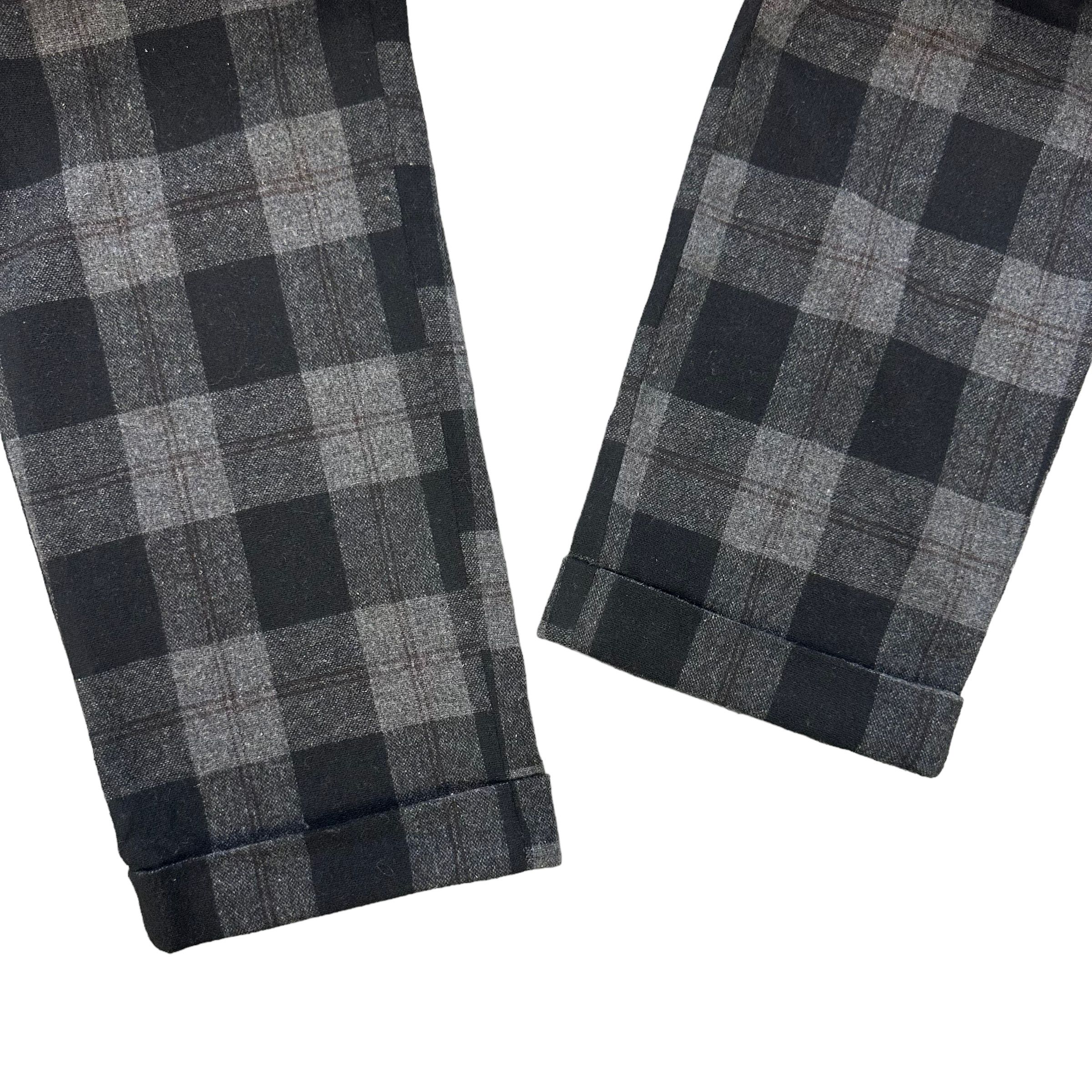 Global Work GLOBAL WORK TARTAN WOOL PANT #8168-208 Size US 34 / EU 50 - 4 Thumbnail