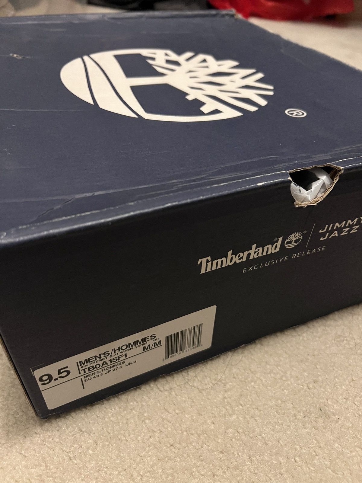 Timberland Timberland 6” Jimmy Jazz 21 Savage Denim US Men's Size 9.5 Size US 9.5 / EU 42-43 - 5 Thumbnail