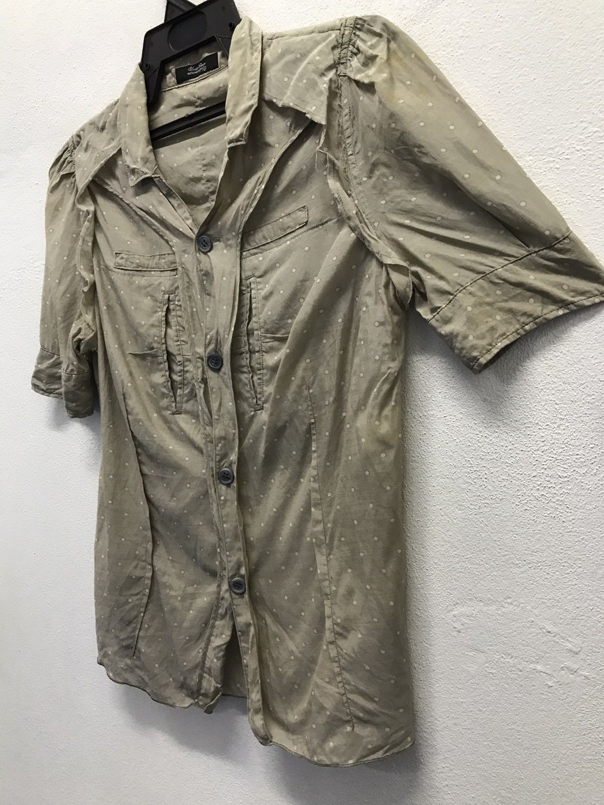 Japanese Brand Under Cover Made In Japan ShortSleeve Shirt Button up Size US M / EU 48-50 / 2 - 4 Thumbnail