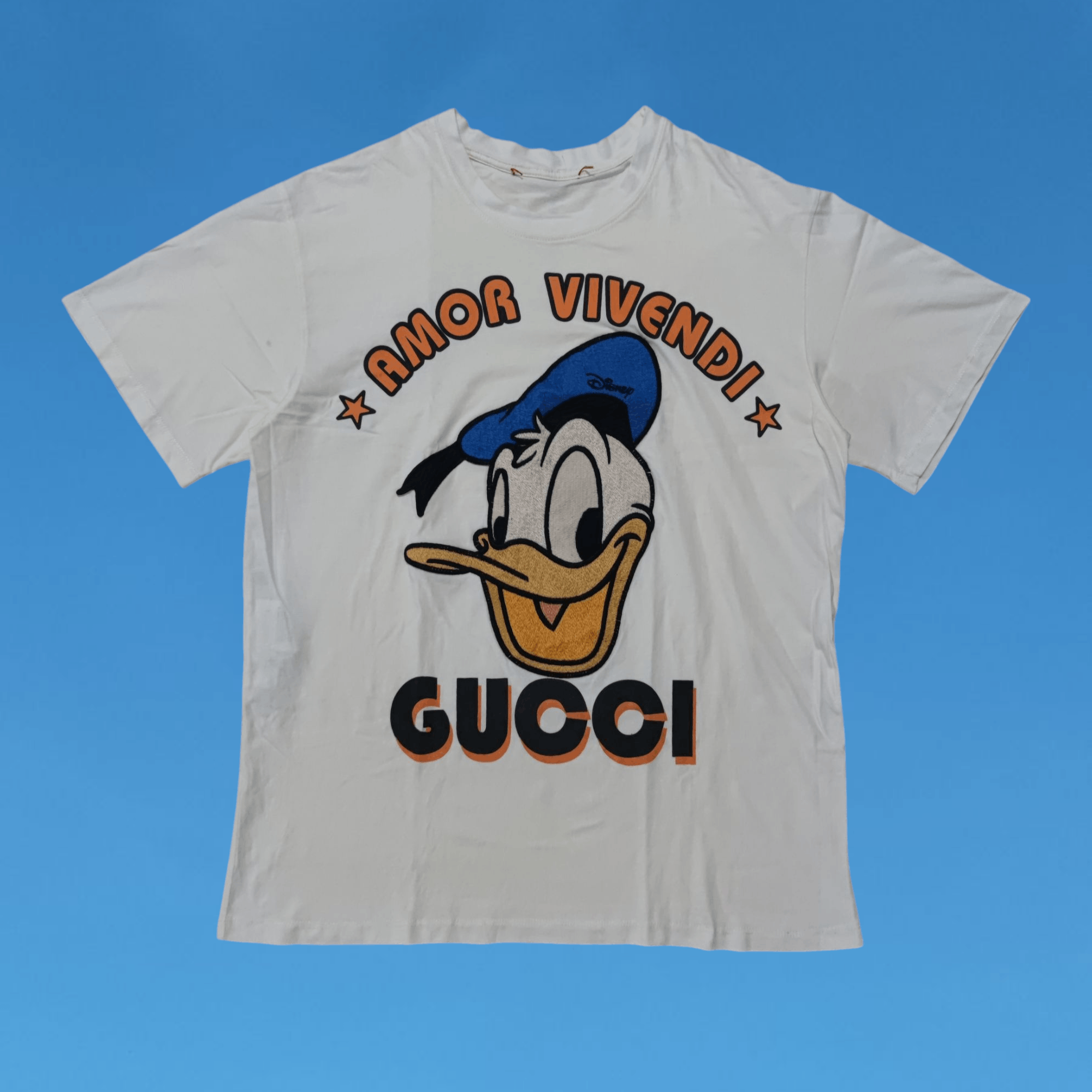 Disney × Gucci Gucci x Disney Donald Duck T Shirt Size S / US 4 / IT 40 - 1 Thumbnail