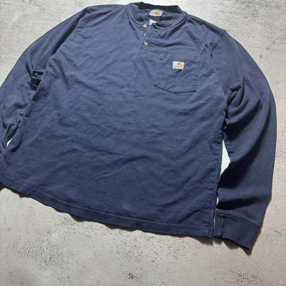 Carhartt × Vintage vintage 90s carhartt longsleeve big logo rare y2k Size US M / EU 48-50 / 2 - 3 Thumbnail