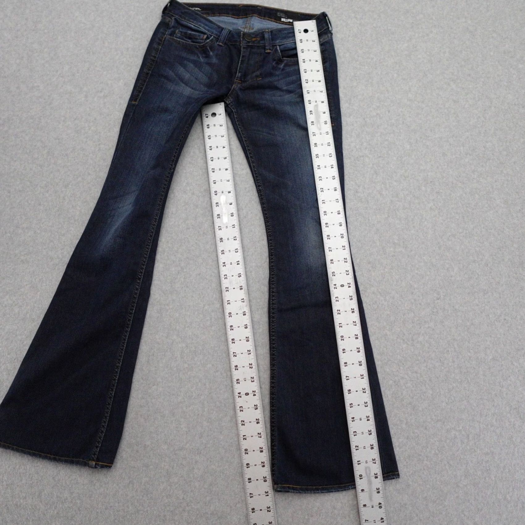 Denime William Rast Jeans Womens 26 Blue Belle Bootcut Denim Casual 26X31 Ladies Regular Denim Blue Bootcut Womens Jeans 26 Size 26" / US 2 / IT 38 - 3 Thumbnail