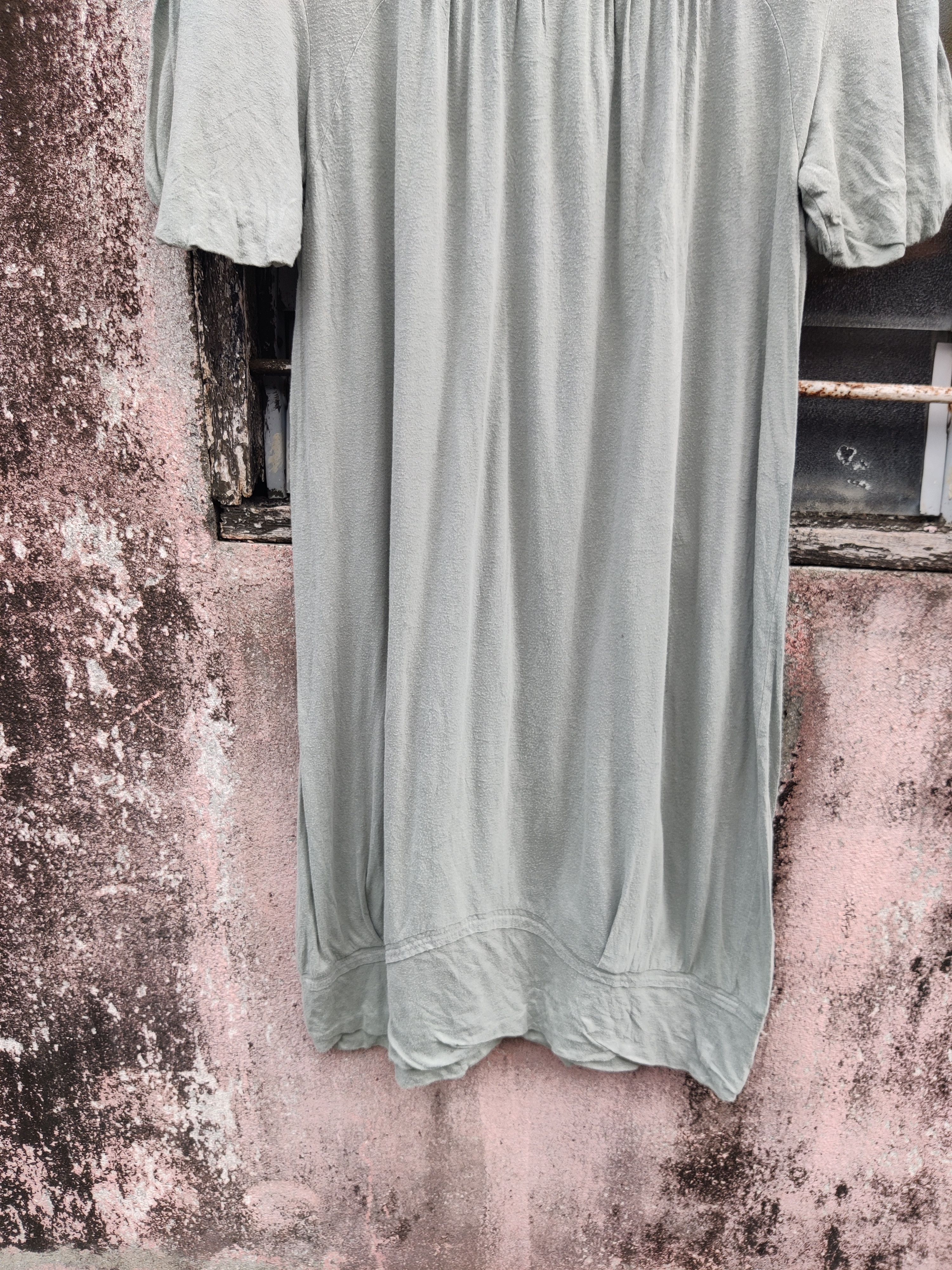 Tsumori Chisato Vintage Archival Tsumori Chisato Issey Ruffle Henley Dress Size L / US 10 / IT 46 - 8 Thumbnail