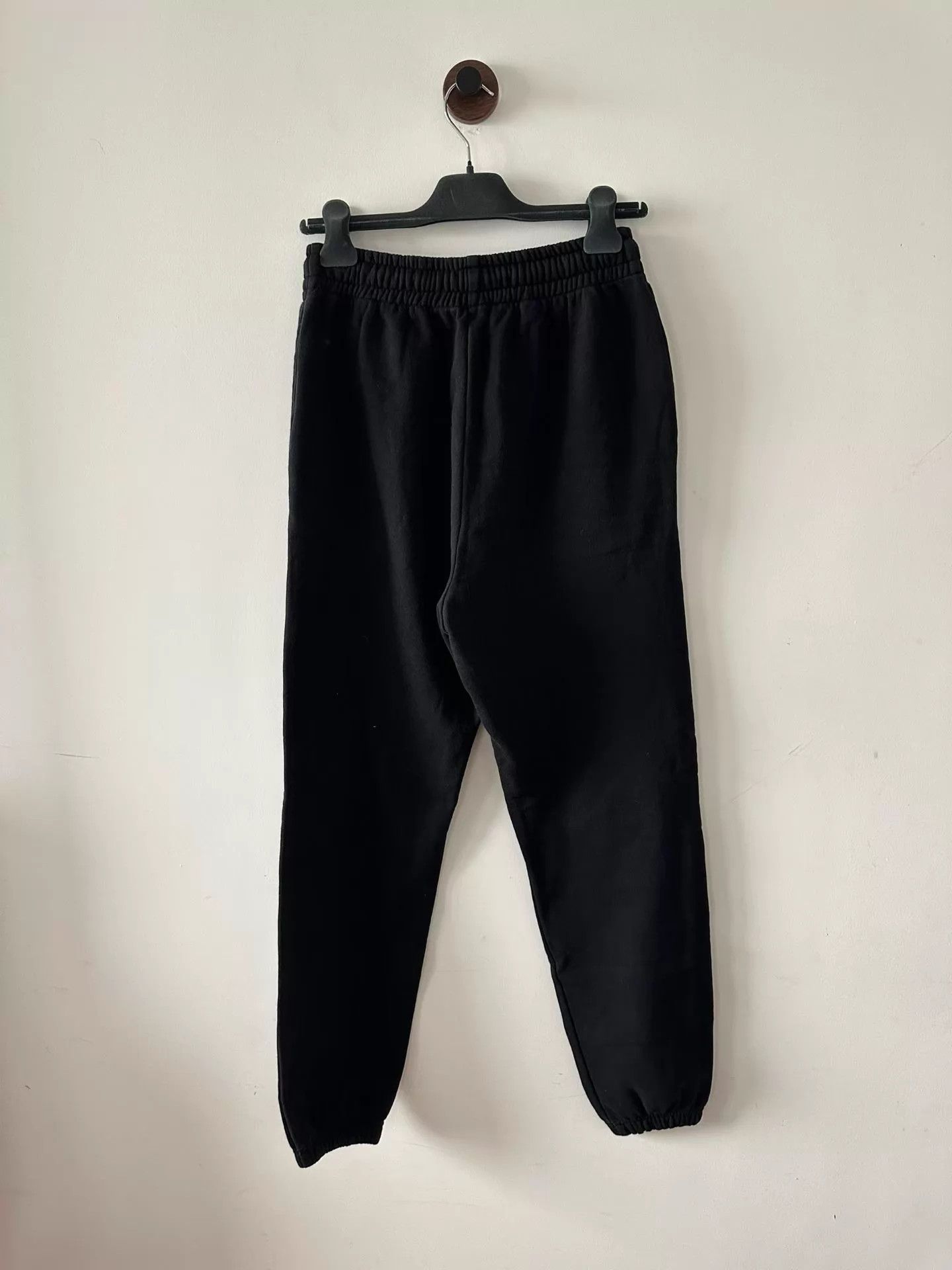 Celine Celine Black Big Logo Sweatpants S Size 26" / US 2 / IT 38 - 2 Thumbnail