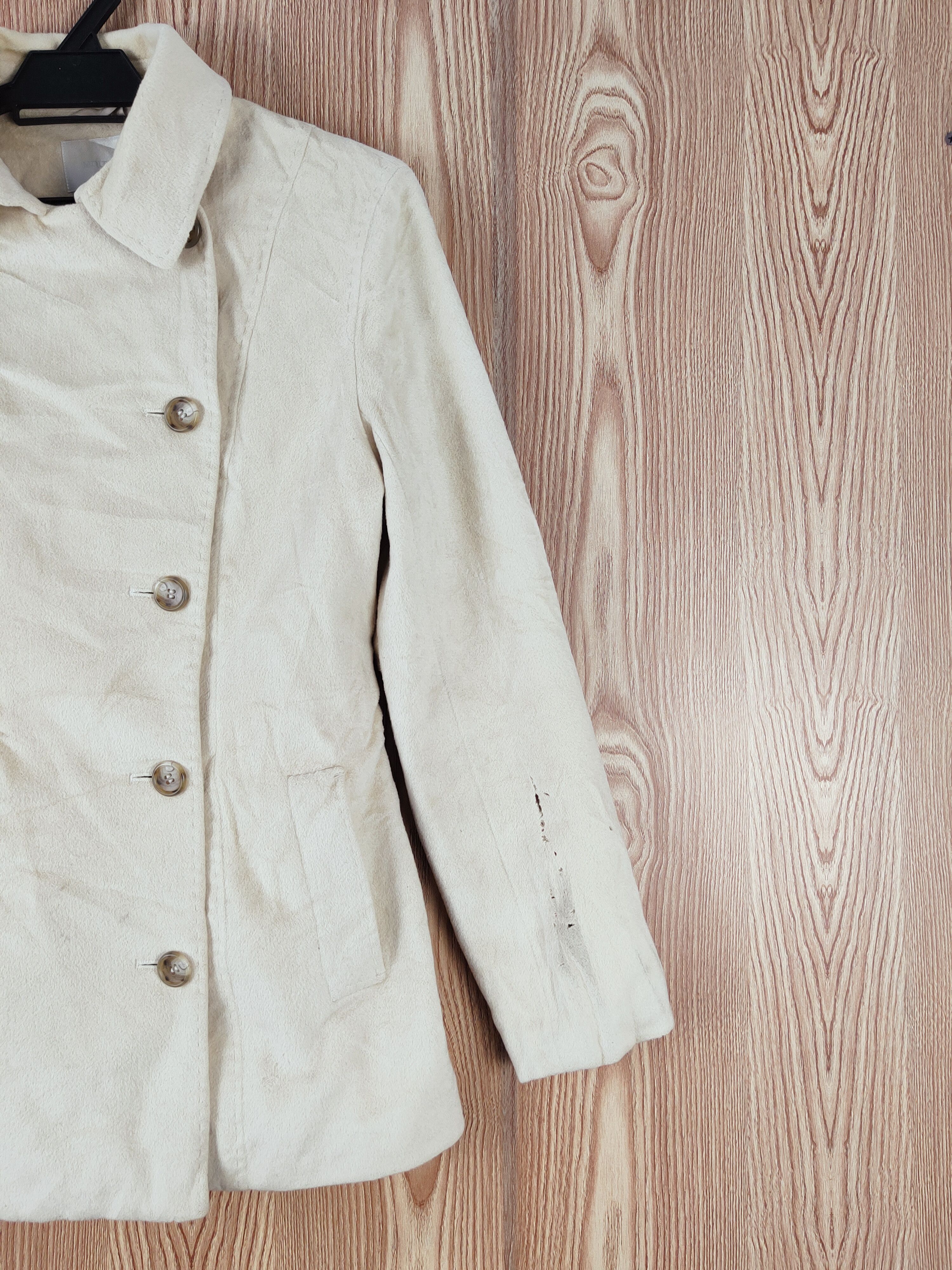 Japanese Brand × Vintage Cool Luxury Design by Multi Mix Cream Jackets Size S / US 4 / IT 40 - 7 Thumbnail