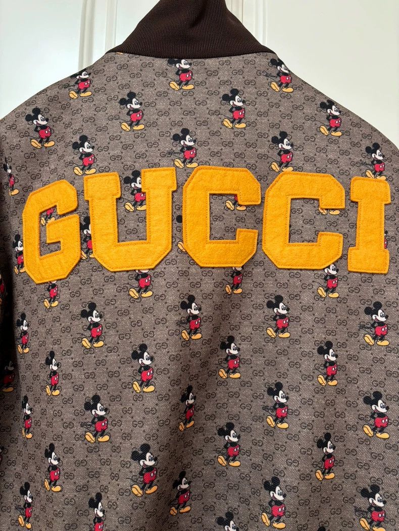 Gucci GucciDisney SS20 Mickey Pattern Full Print Women's Long Sle Size US XXS / EU 40 - 4 Thumbnail