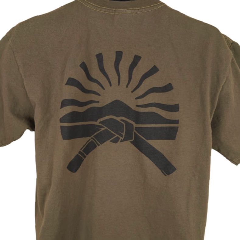 Vintage MMA Fighting T Shirt Mens Large Brown Mixed Martial Arts Karate Jiu Jitsu Size US L / EU 52-54 / 3 - 2 Thumbnail