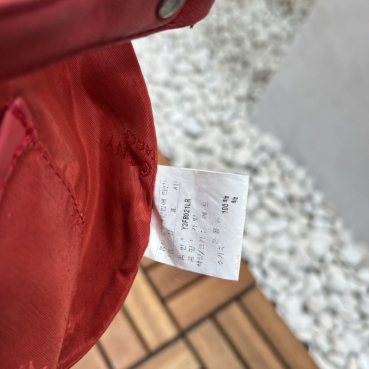 Yohji Yamamoto Leather Bag Yohji Yamamoto SACSNY Y'Saccs Women's Hand Bags Size ONE SIZE - 7 Thumbnail